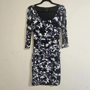 INC Tiered Floral Dress